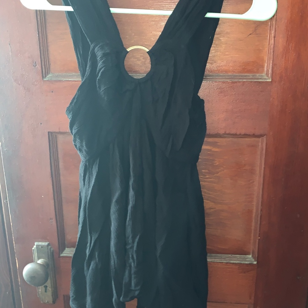 Black free people tank top